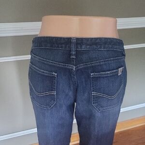 Carhartt Curvy Fit Blue Straight Leg Jeans Classic Style Size 2